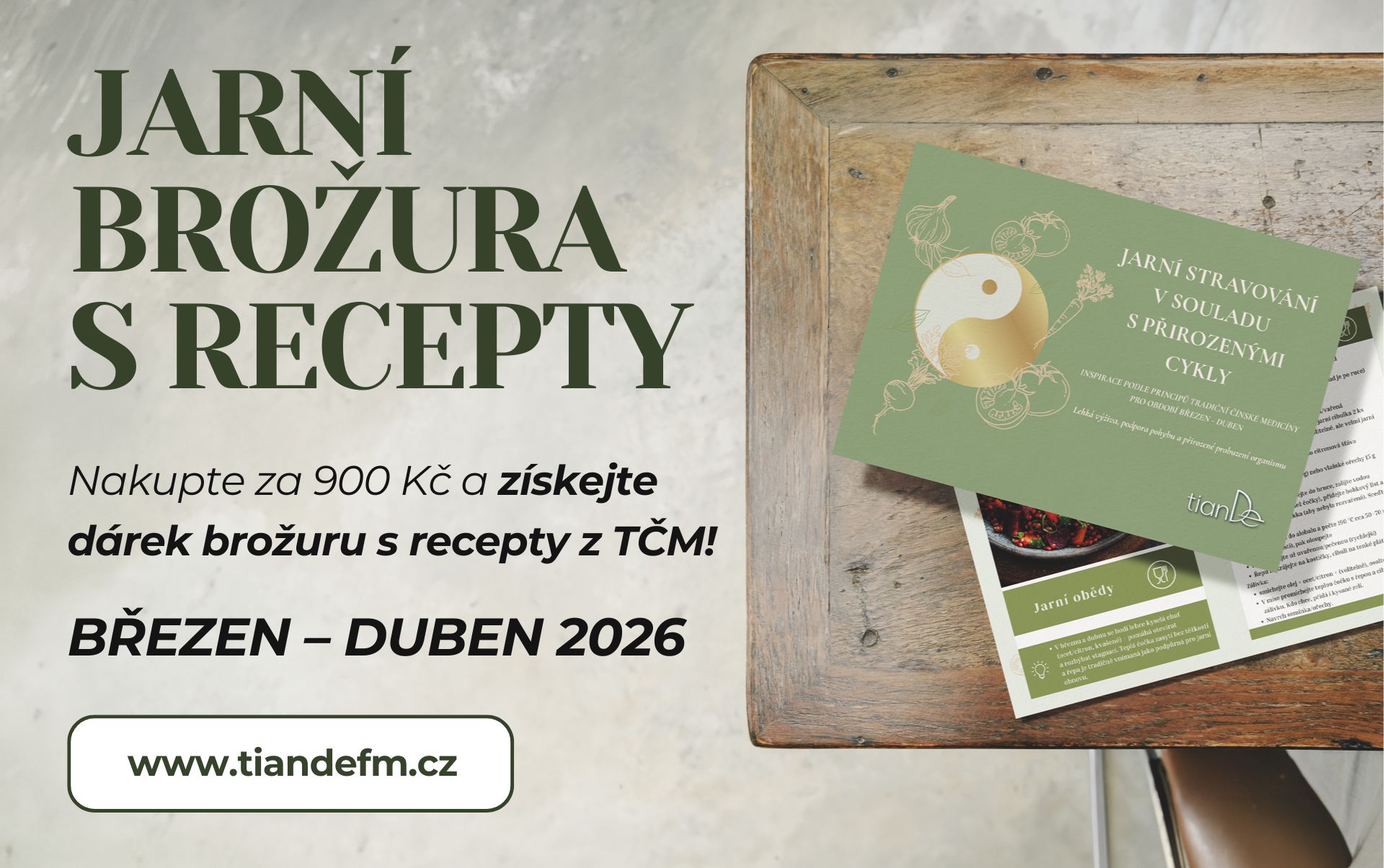 Brožura plná jarních receptů!