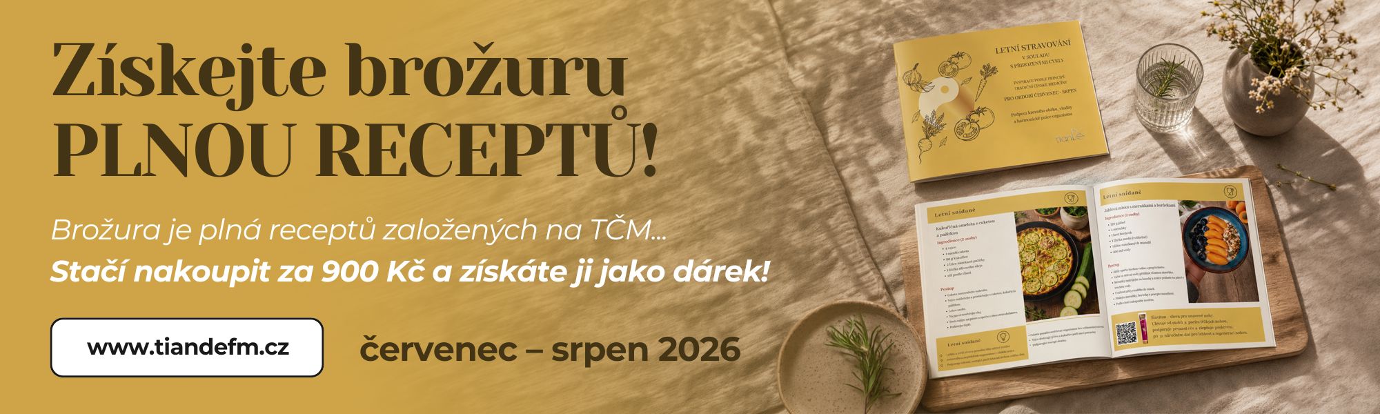 Brožura s letními recepty