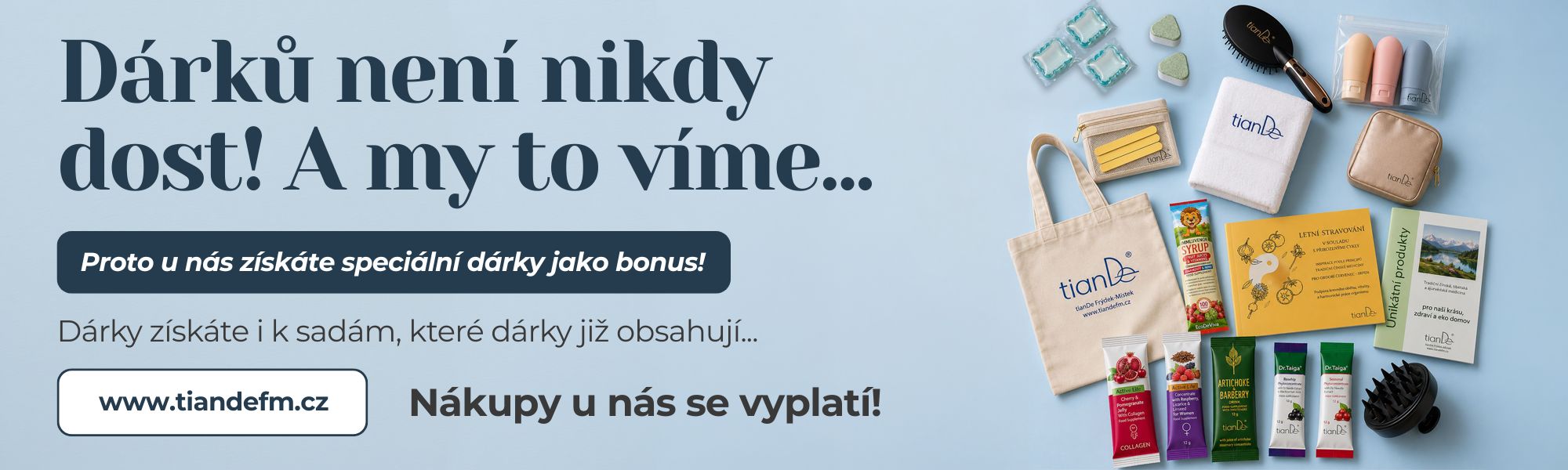 Dárků není nikdy dost!