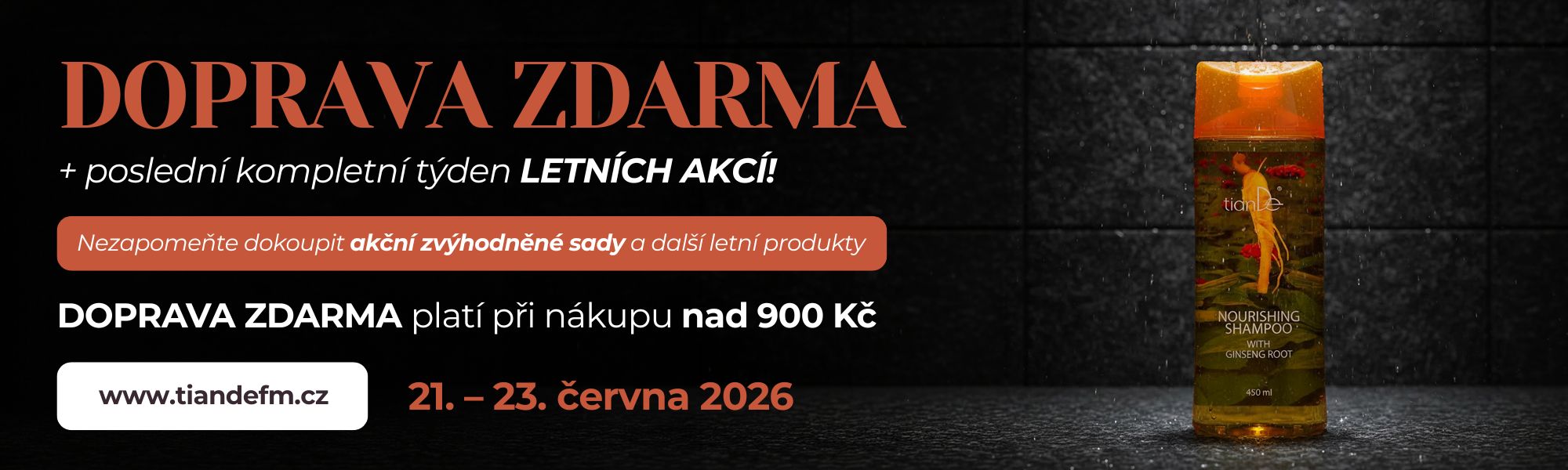 DOPRAVA ZDARMA