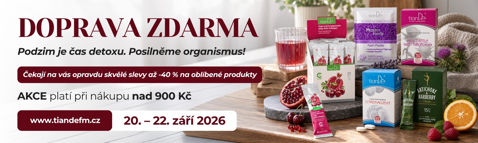 DOPRAVA ZDARMA je zpět!