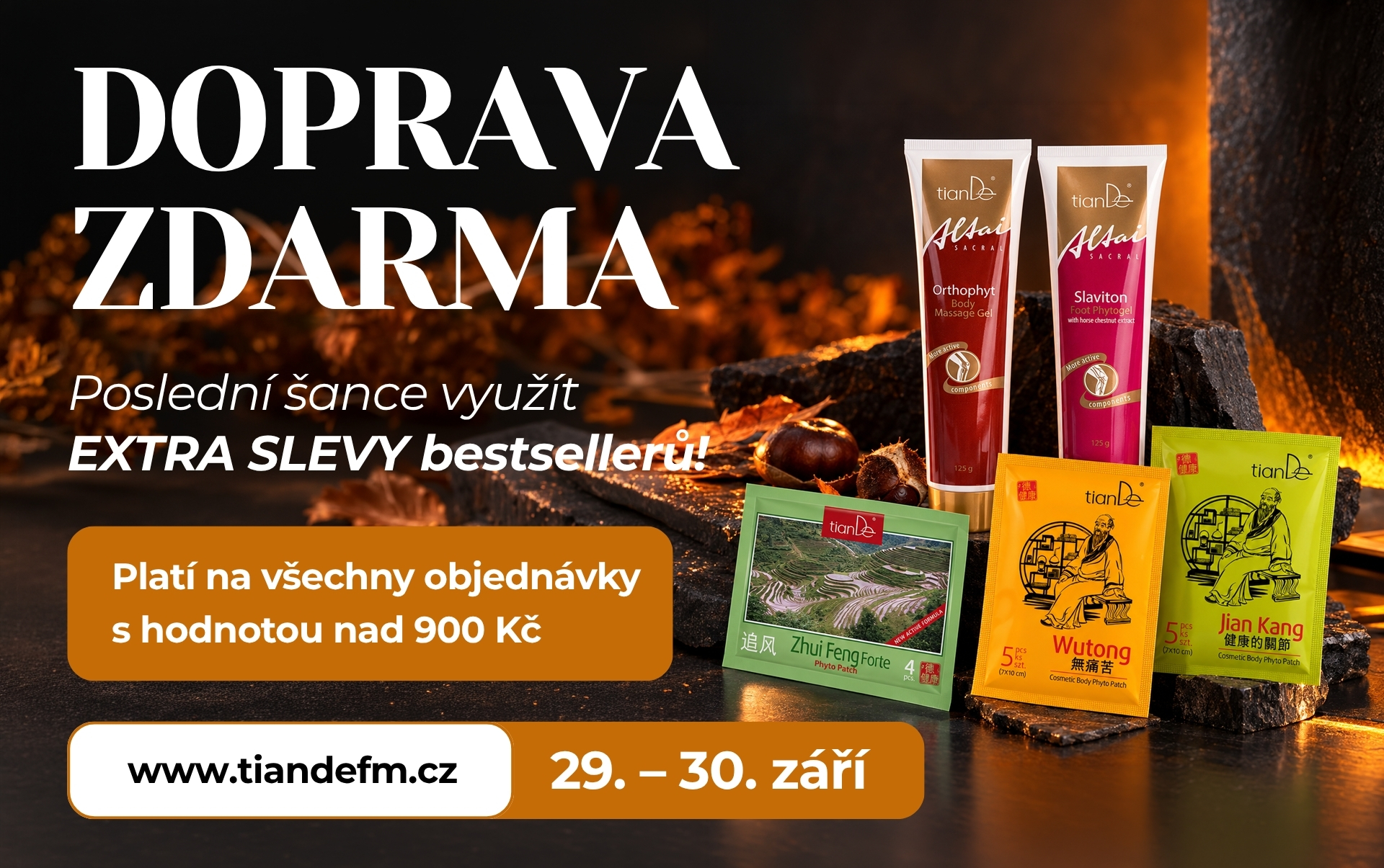 DOPRAVA ZDARMA je zpět!