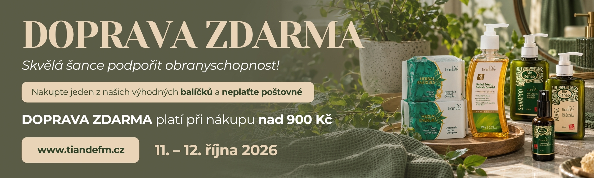 Doprava zdarma je zpět!