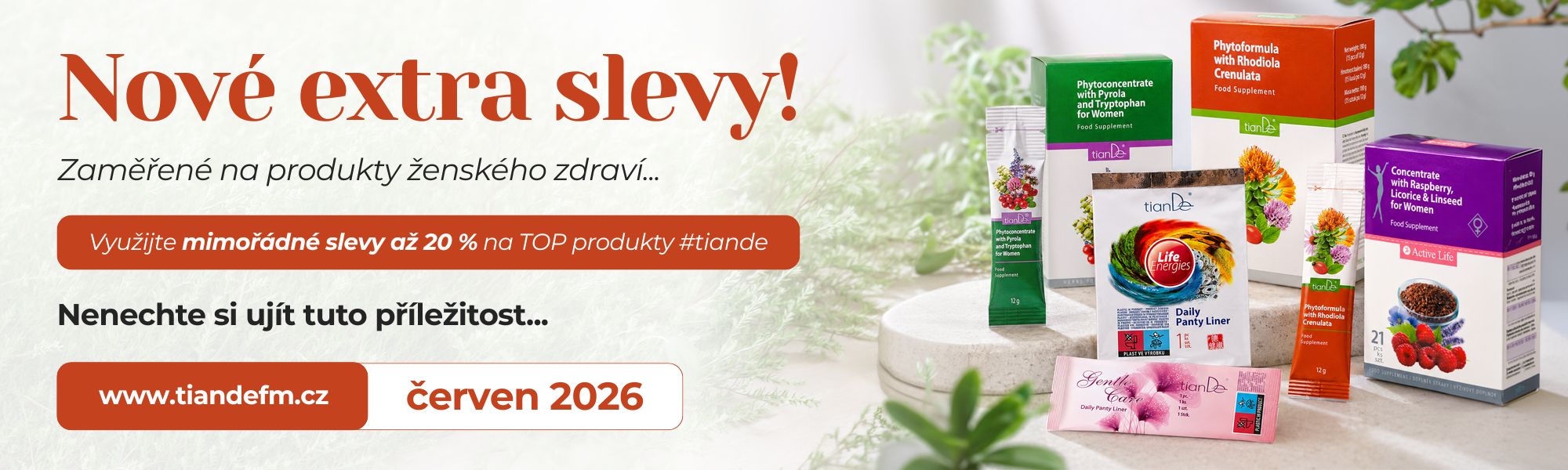 Červnové extra slevy