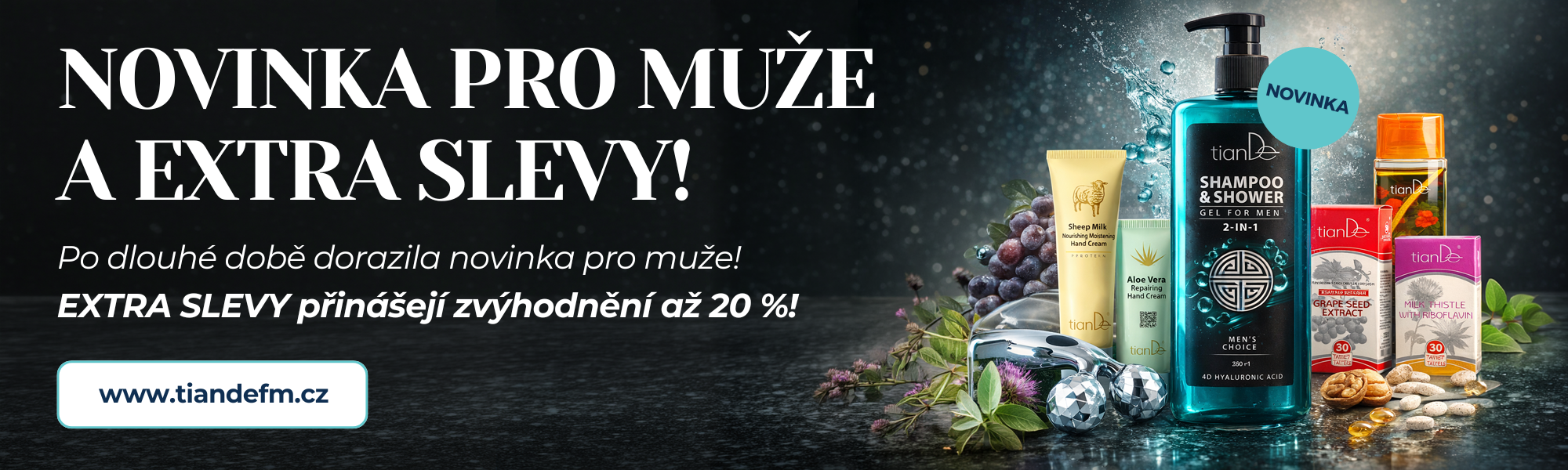 Slevy březen - duben