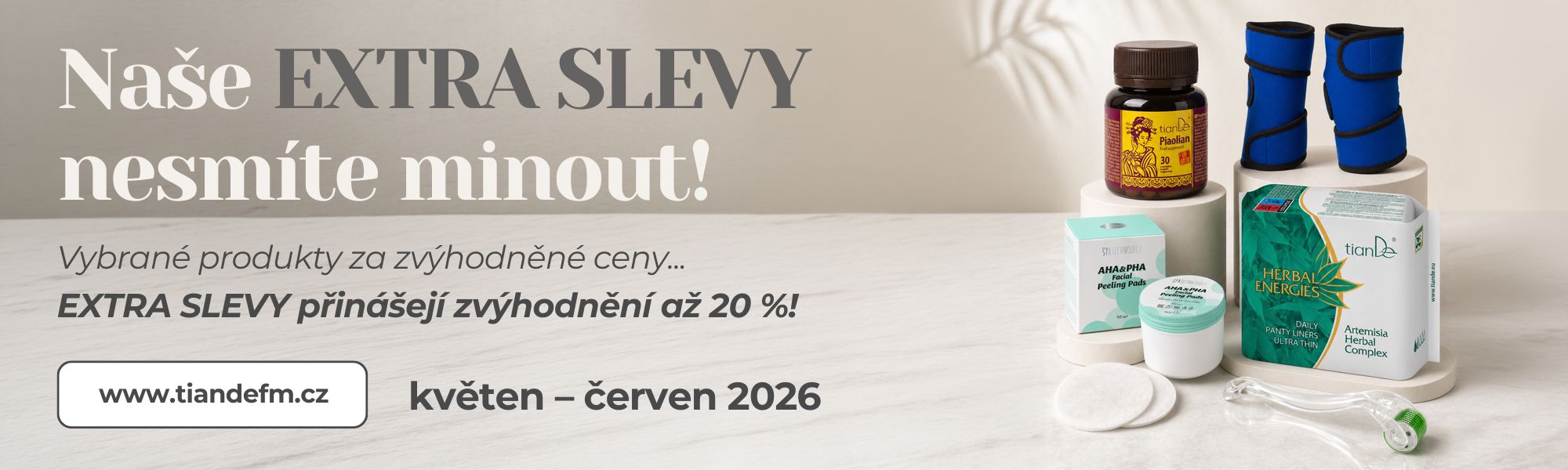 Letní EXTRA SLEVY jsou tady!