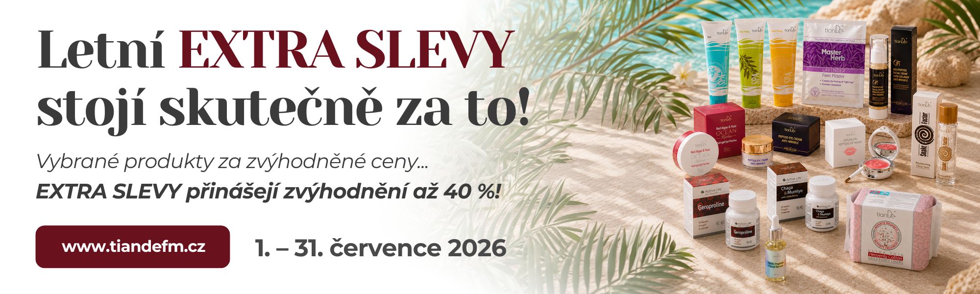 Červencové EXTRA SLEVY