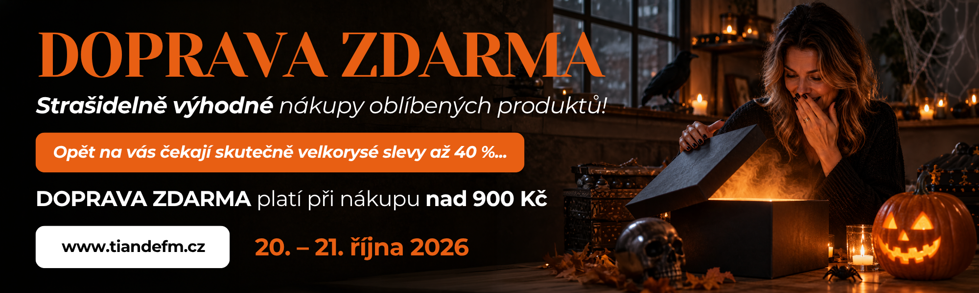 Strašidelná DOPRAVA ZDARMA