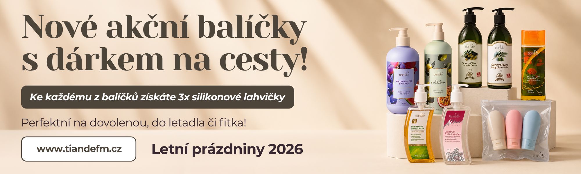 Nové akční letní balíčky