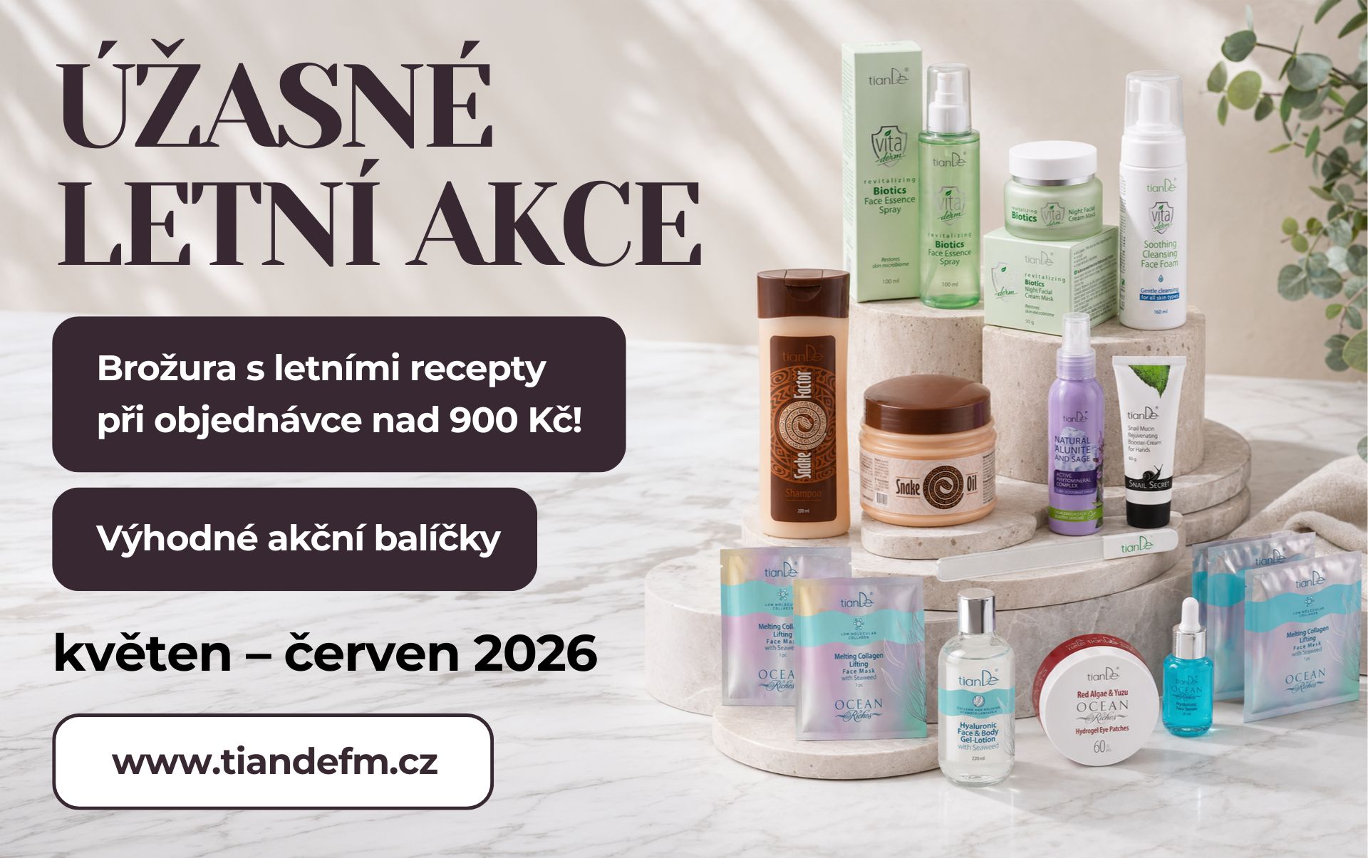 Letní akce jsou tady!