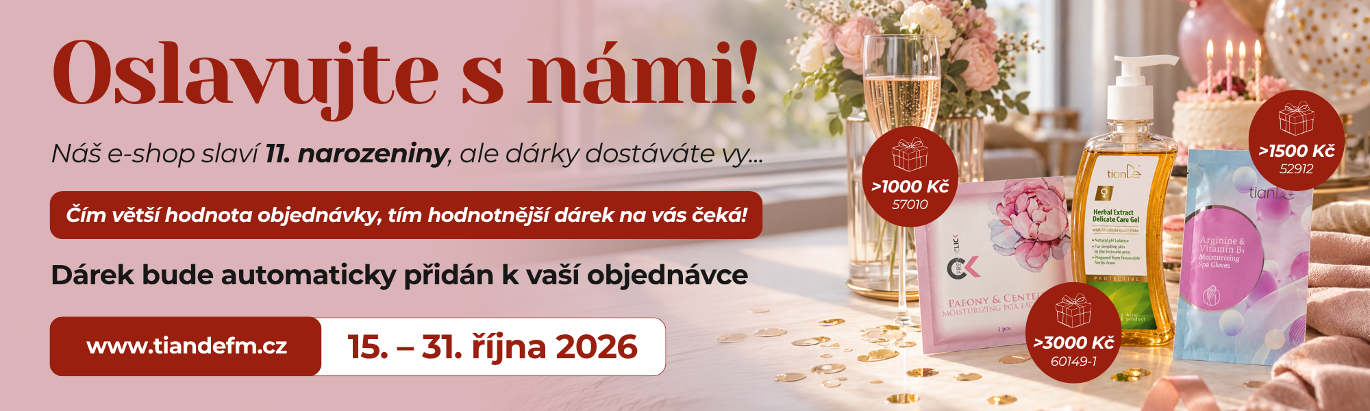 Oslavte s námi 11. narozeniny!