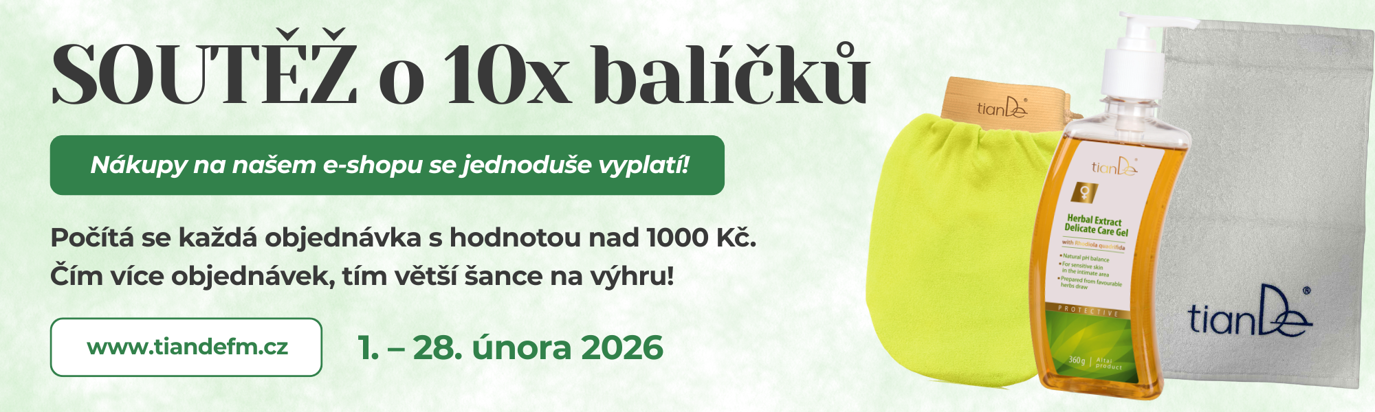 Motivační soutěž na únor!