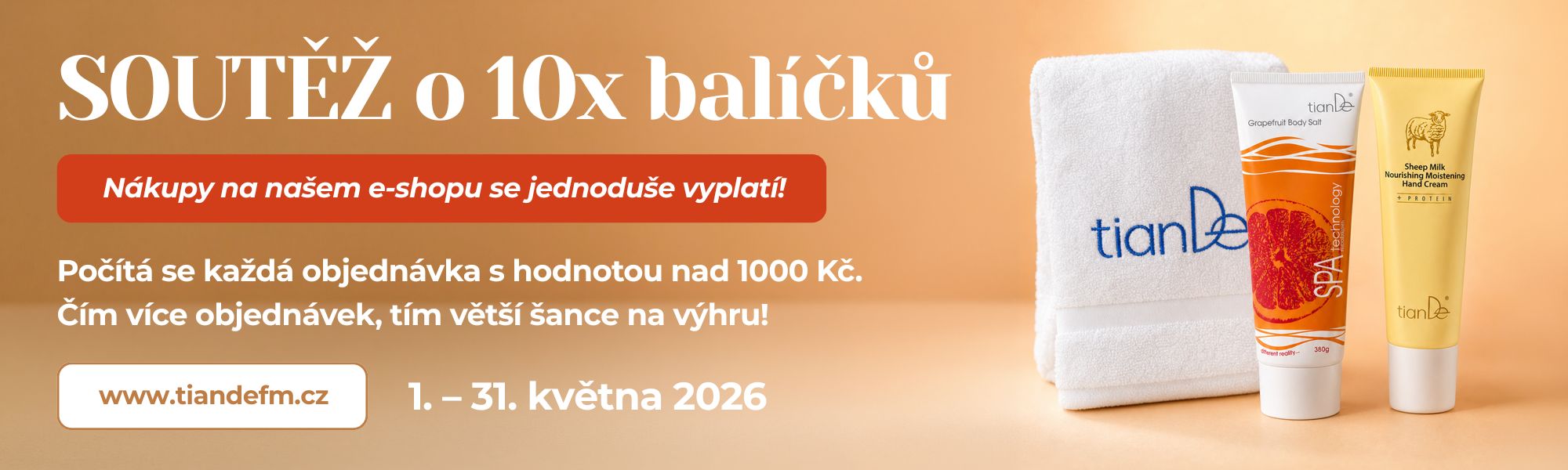 Květnová motivační soutěž