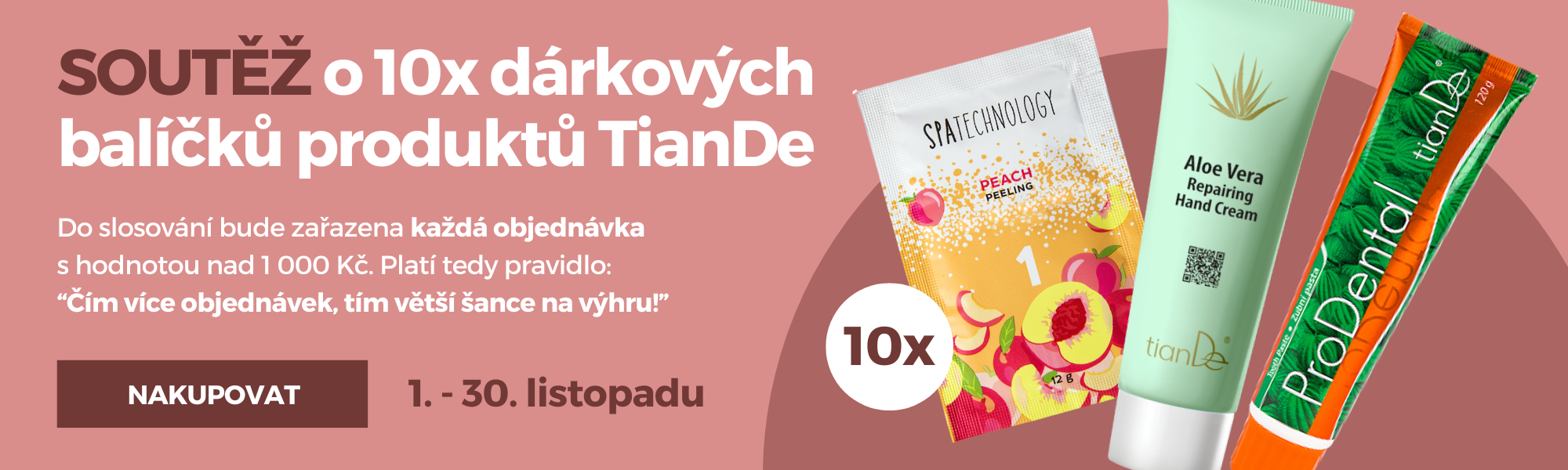 Motivační soutěž na listopad!