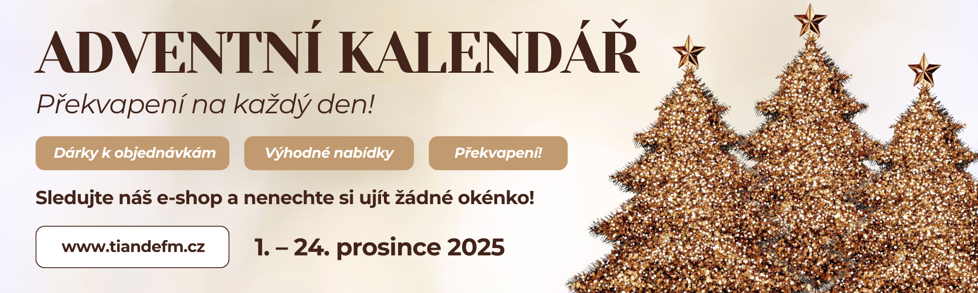 Adventní kalendář TianDe