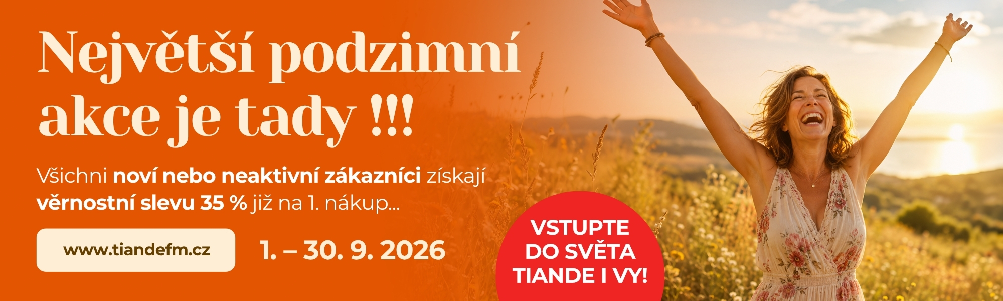 Sleva 35 % pro nováčky a neaktivní zákazníky!