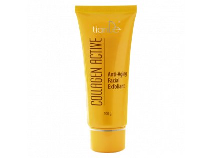 Exfoliant na obličej proti projevům stárnutí Collagen Active, 100g