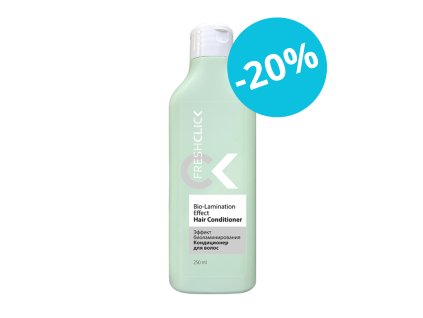 Vlasový kondicionér FreshClick "Efekt bio-laminace", 250ml Body: 9,8
