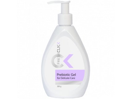 Prebiotický  jemný gel pro intimní hygienu FreshClick, 300g  Body: 7,5