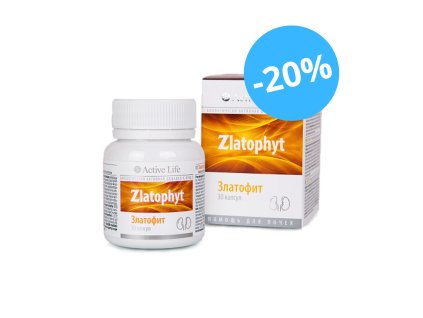 Funkční komplex Zlatophyt, 1ks/30 kapslí Body: 30,0