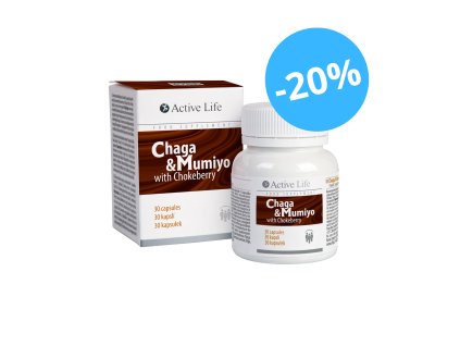 Čaga s mumiem, 30 kapslí Body: 30,0