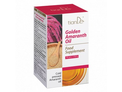 Zlatý amarantový olej, 50 kapslí po 0,5g  Body: 21,0