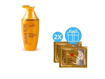 LETNÍ AKCE (7.-8.) COLLAGEN ACTIVE: PRO ÚČINNÝ LIFTING Zpevňující a liftingová emulze na obličej a krk Collagen Active Body: 12,0