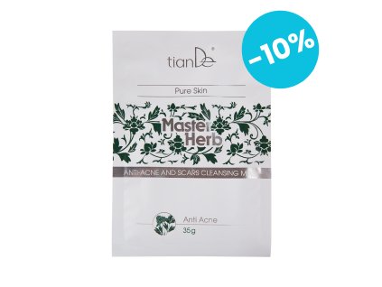 Čisticí maska na akné a jizvy Master Herb 35 g Body: 2,2