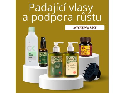 podpora růstu vlasů