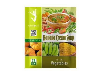 SLEVA 20% Krémová banánová polévka se zeleninou, 25g (EXP 22-04-2026)  Body: 1,6