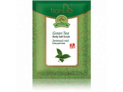 Tělová sůl Zelený čaj 60 g Body: 1,7