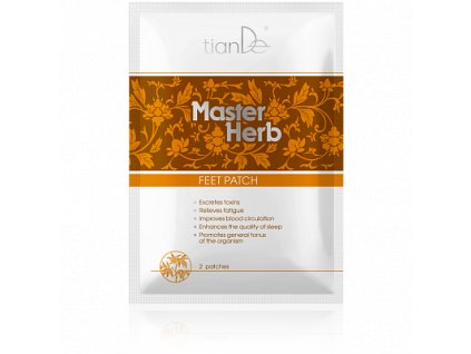 Detoxikační náplast na nohy pro očistu organismu Master Herb 2 ks