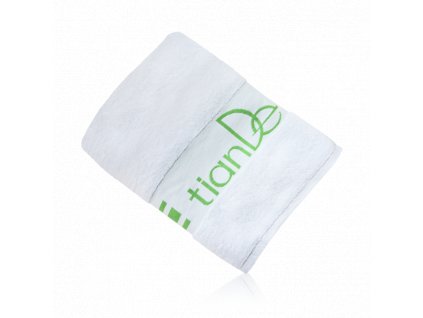 Froté ručník TianDe 70x140 cm zelené logo 1 ks Body: 0,0