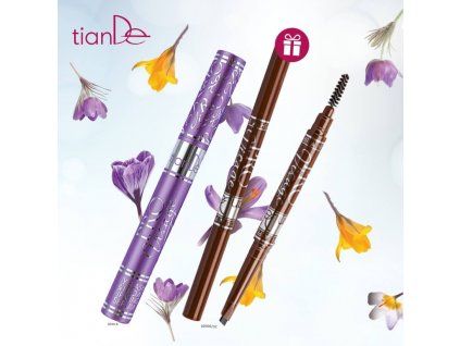 AKCE Zpevňující sérum na řasy a obočí + DÁREKTužka na obočí Pro Visage 0,35 g tón 02 - grafit Body: 16,0