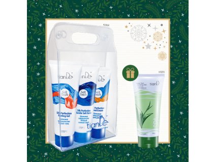 AKCE Sada péče o ruce "Hedvábná dokonalost"+ DÁREK čistící gel "Zelený čaj" Body: 13,0