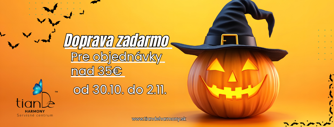 Doprava Zadarmo od 30.10. do 2.11.