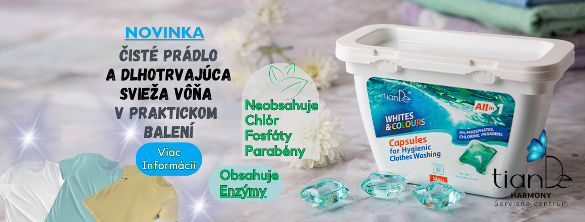 Kapsule do práčky