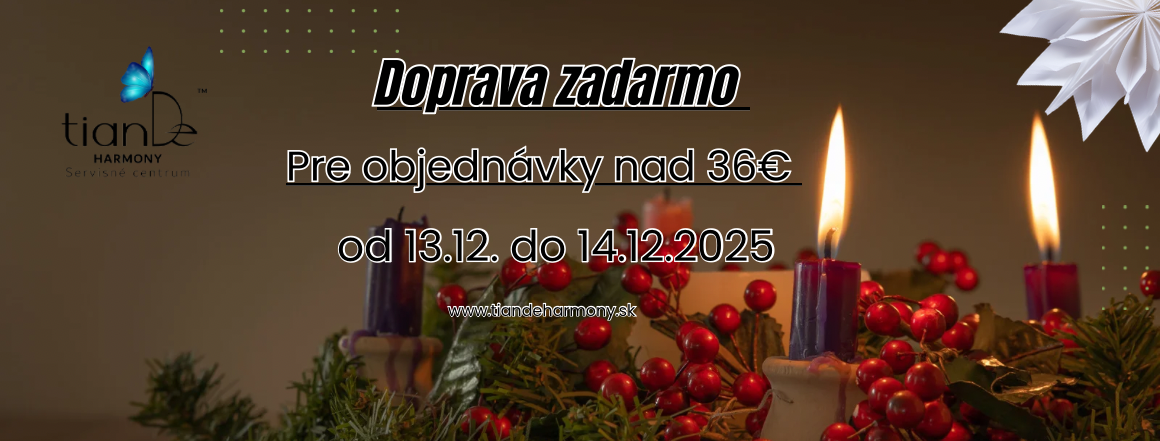 Doprava Zadarmo od 13.-14.12.2025