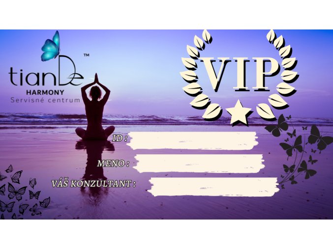 VIP Kartička