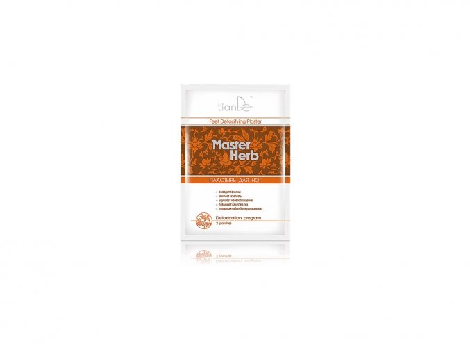 2367 detoxikacna naplast na nohy master herb 2 ks 2 6b