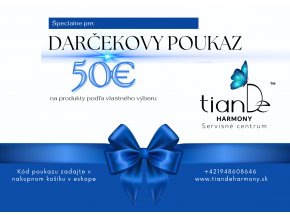 Darčekový poukaz 50