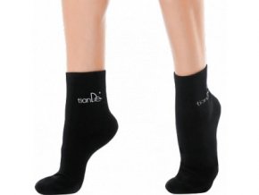 2160 bavlnene ponozky s bodovou aplikaciou turmalinu vel 22cm 8 8b