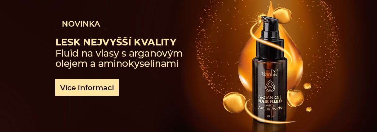 Fluid na vlasy s arganovým olejem a aminokyselinami