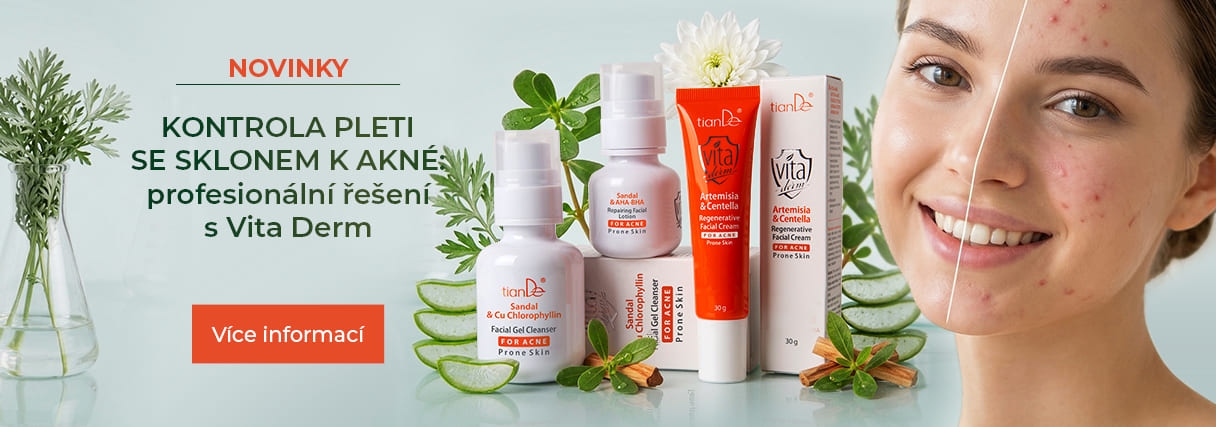 Čisticí gel na obličej pro pleť se sklonem k akné Santal a Cu-chlorofyl