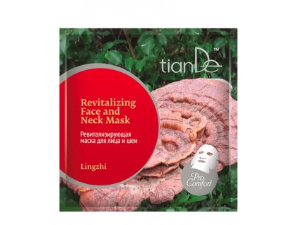Revitalizační maska na obličej a krk Lingzhi