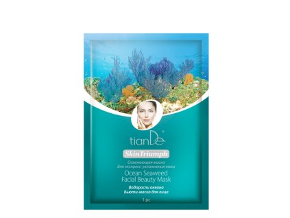 Pleťová beauty maska s mořskými řasami