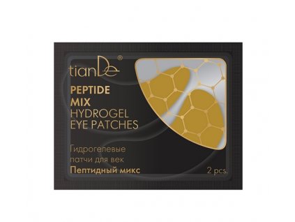 Hydrogelové polštářky na oční víčka Mix peptidů