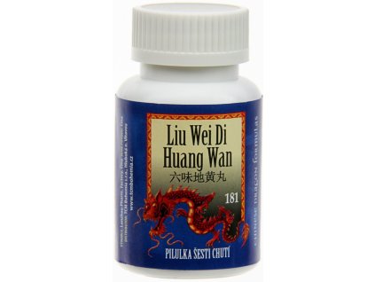 181 - PILULKA ŠIESTICH CHUTÍ -  doplnok stravy | LIU WEI DI HUANG WAN