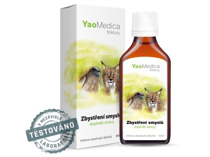 016 - Zbystrenie zmyslov tinktúra YaoMedica