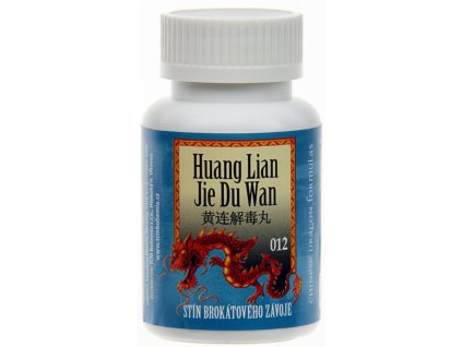 012 - TIEŇ BROKÁTOVÉHO ZÁVOJA -  doplnok stravy |  HUANG LIAN JIE DU WAN